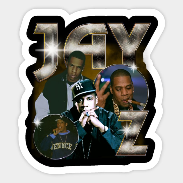 Jay-Z Rapper Sticker by Orang Pea